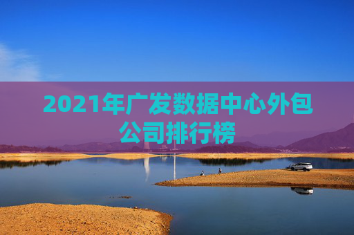 2021年广发数据中心外包公司排行榜